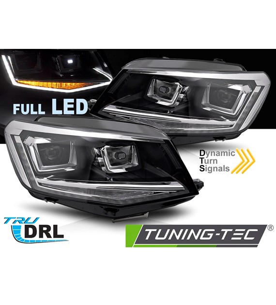 VOLL-LED-SCHEINWERFER SEQ DRL passend für VW CADDY 15-20