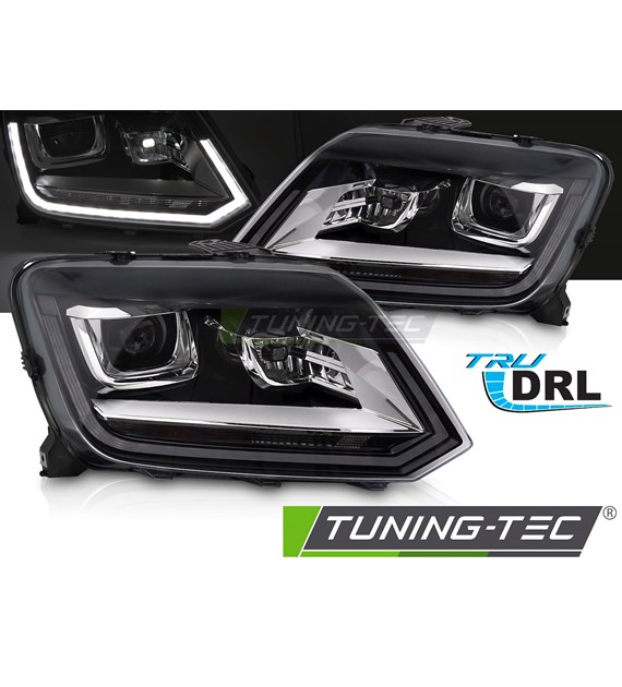 SCHEINWERFER LED DRL passend für VW AMAROK 09-16