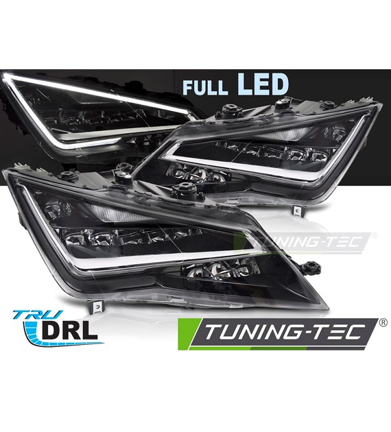SCHEINWERFER VOLL-LED DRL passend für SEAT LEON III 5F 12-16